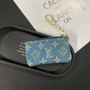 Luxury  Monogram Coin Pouch – Stylish & Compact Keychain Wallet