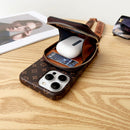 Lou GG Card Holder Chain iPhone Case