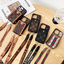 Lou GG Card Holder Chain iPhone Case