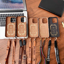 Lou GG Card Holder Chain iPhone Case