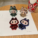 Labubu Style Rotating Mirror Phone Stand – Cute, Functional, and Portable