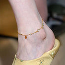 Ocean-Inspired Dainty Shell Anklet – Summer Boho Beach Charm Jewelry accessories