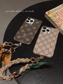 Lou Silk Wristband iPhone Case