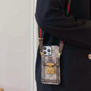 Lou GG Card Holder Chain iPhone Case