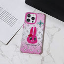 Lou Duck & Rabbit Square iPhone Case