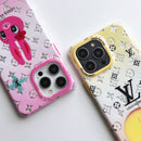 Lou Duck & Rabbit Square iPhone Case
