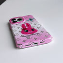 Lou Duck & Rabbit Square iPhone Case