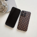 Lou Classic Color Leather iPhone Case
