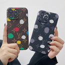 Lou Classic Color Leather iPhone Case