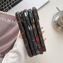 Lou Classic Color Leather iPhone Case