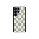 Ivory Checked Up Case | Samsung