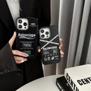 BB Black iPhone Case