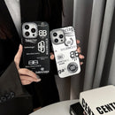 BB Black & Silver iPhone Case