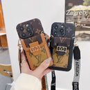 Lou Card Holder Crossbody iPhone Case