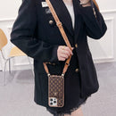 Lou Gold Cover Crossbody iPhone Case