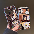 Luxury Labubu L & V iPhone Case – Cute Meets Class