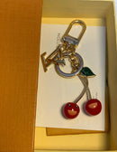 🌟 L- Cherry Keychain: Cute + Luxury, All in One 🍒✨