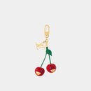 🌟 L- Cherry Keychain: Cute + Luxury, All in One 🍒✨