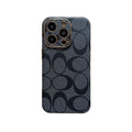 Coach iPhone Case Leather Black -QBK240513