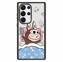 Cute Cartoon Labubu | Outing Sleeping - Phone Case Samsung Galaxy S25 S24 S23 S22 Ultra