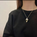 New 18k Gold plated Transparent Gemstone Necklace