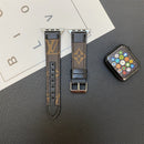 APPLE WATCH STRAP STITCHING MONOGRAM LEATHER