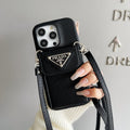 Pra Card Holder Chain iPhone 16 Case