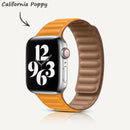 Leather Link Magnetic Strap