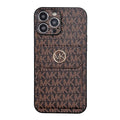 MK Card Bag Gold iPhone Case