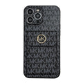 MK Card Bag Gold iPhone Case