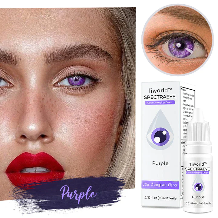 ✨Tiworld™ 𝑺𝒑𝒆𝒄𝒕𝒓𝒂𝑬𝒚𝒆 𝑪𝒐𝒍𝒐𝒓 𝑪𝒉𝒂𝒏𝒈𝒊𝒏𝒈 𝑫𝒓𝒐𝒑𝒔 𝑷𝒓𝒐 – Made in the USA & FDA-Certified