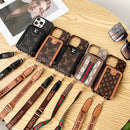 Lou GG Card Holder Chain iPhone Case