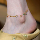 Ocean-Inspired Dainty Shell Anklet – Summer Boho Beach Charm Jewelry accessories