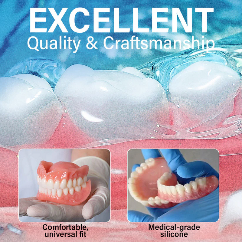 YAGOO® Medical Full Denture with Strong Suction ✅ Made and Shipped from the USA🍀