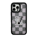 Lou Black Corner iPhone Case