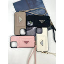 Pra Four Colors Card Bag iPhone Case