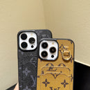 Lou Card Holder Leather iPhone Case