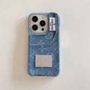 Lou Jeans Pattern iPhone Case