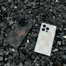 Lou Black & White Sqaure iPhone Case