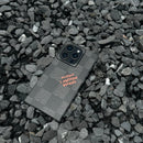 Lou Black & White Sqaure iPhone Case