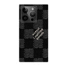 Lou Black & White Sqaure iPhone Case