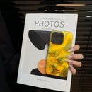 Glacier Blur Shell iPhone Case – INS Style Iridescent Design