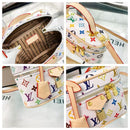 Vintage-Inspired Box hand bag – Elegant Monogram Tote Box