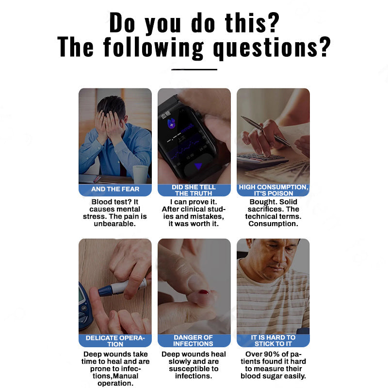 🔥El Mejor Regalo de Navidad 🎁-Tiworld™ Monitor de glucosa en sangre no invasivo – **sin dolor** y **99,9 % preciso** ✅ Certificado por la ADA y aprobado por la FDA 🔥