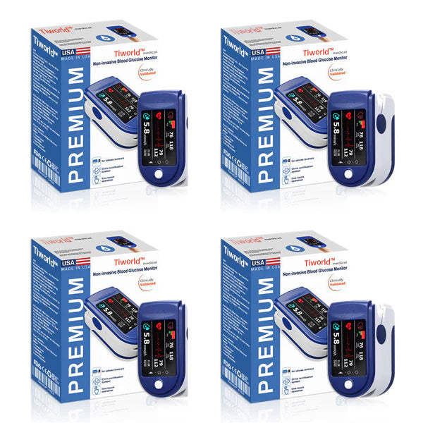 🔥El Mejor Regalo de Navidad 🎁-Tiworld™ Monitor de glucosa en sangre no invasivo – **sin dolor** y **99,9 % preciso** ✅ Certificado por la ADA y aprobado por la FDA 🔥