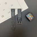 APPLE WATCH STRAP STITCHING MONOGRAM LEATHER