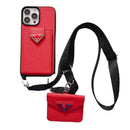 Pra Leather Chain iPhone Case