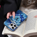 Lou Pink & Blue iPhone Case