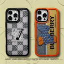 Lou Black Corner iPhone Case