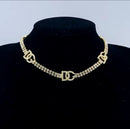 Designer Brand Letter DG Fashion Necklace